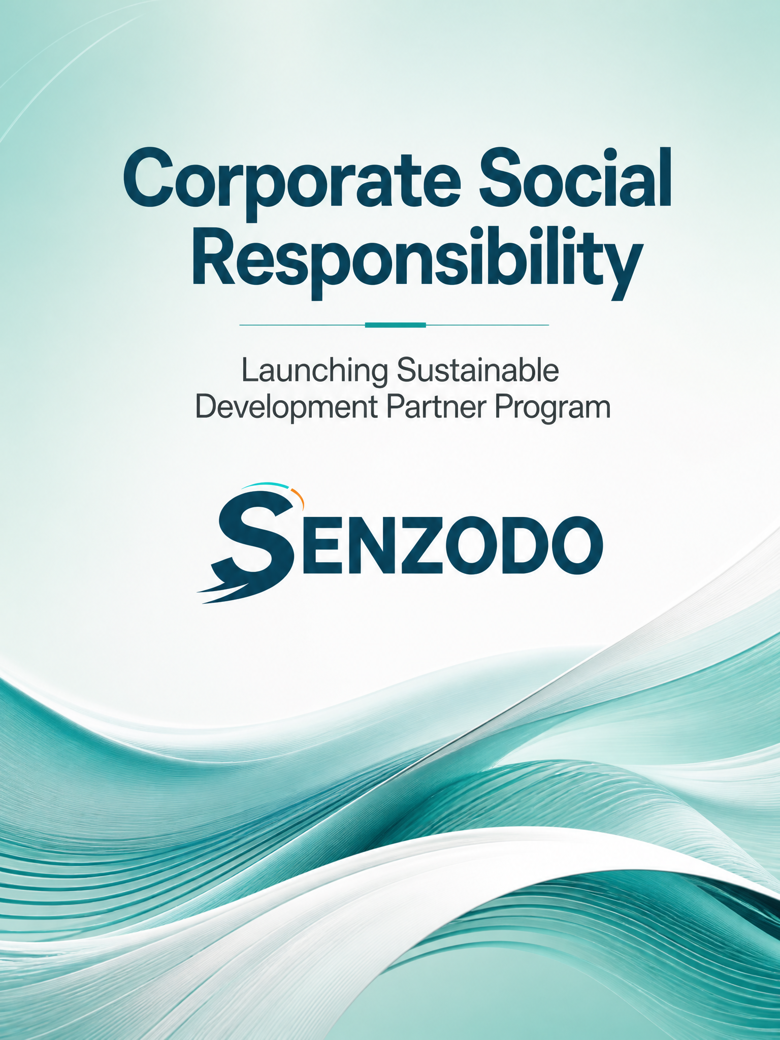 Senzodo Practices Corporate Social Responsibility: Launching Sustainable Development Partner Program