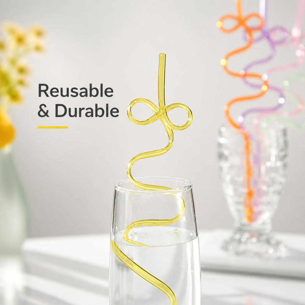 Wholesale Creative Goldfish Straw Bulk, Colorful Flexible Plastic Drinking Straw Supplier, Cute Koi Fish Shaped Bendy Juice Straw, Reusable Art Straw for Milk Tea Party Bar Restaurant Cross-border