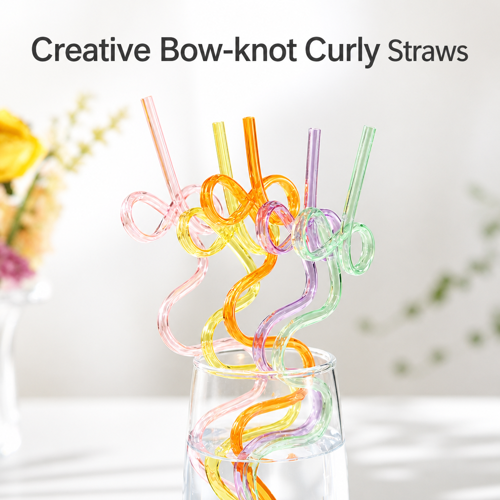 Wholesale Creative Goldfish Straw Bulk, Colorful Flexible Plastic Drinking Straw Supplier, Cute Koi Fish Shaped Bendy Juice Straw, Reusable Art Straw for Milk Tea Party Bar Restaurant Cross-border